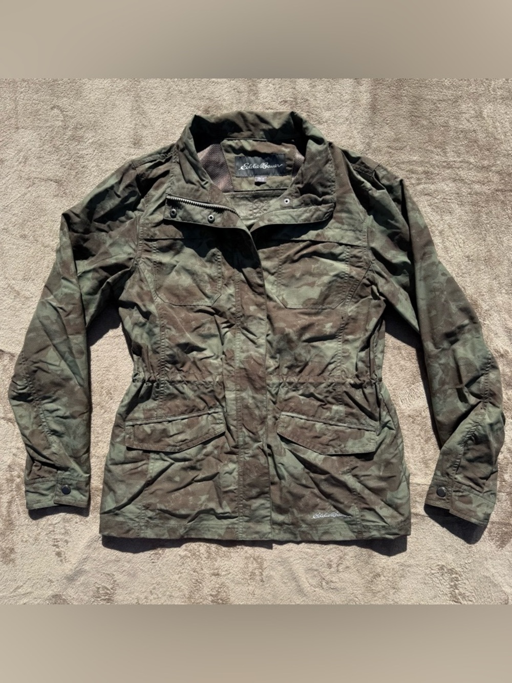 Eddie Bauer camo utility jacket
